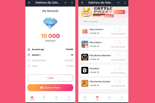 bitklan sidefans by Sidekick airdrop